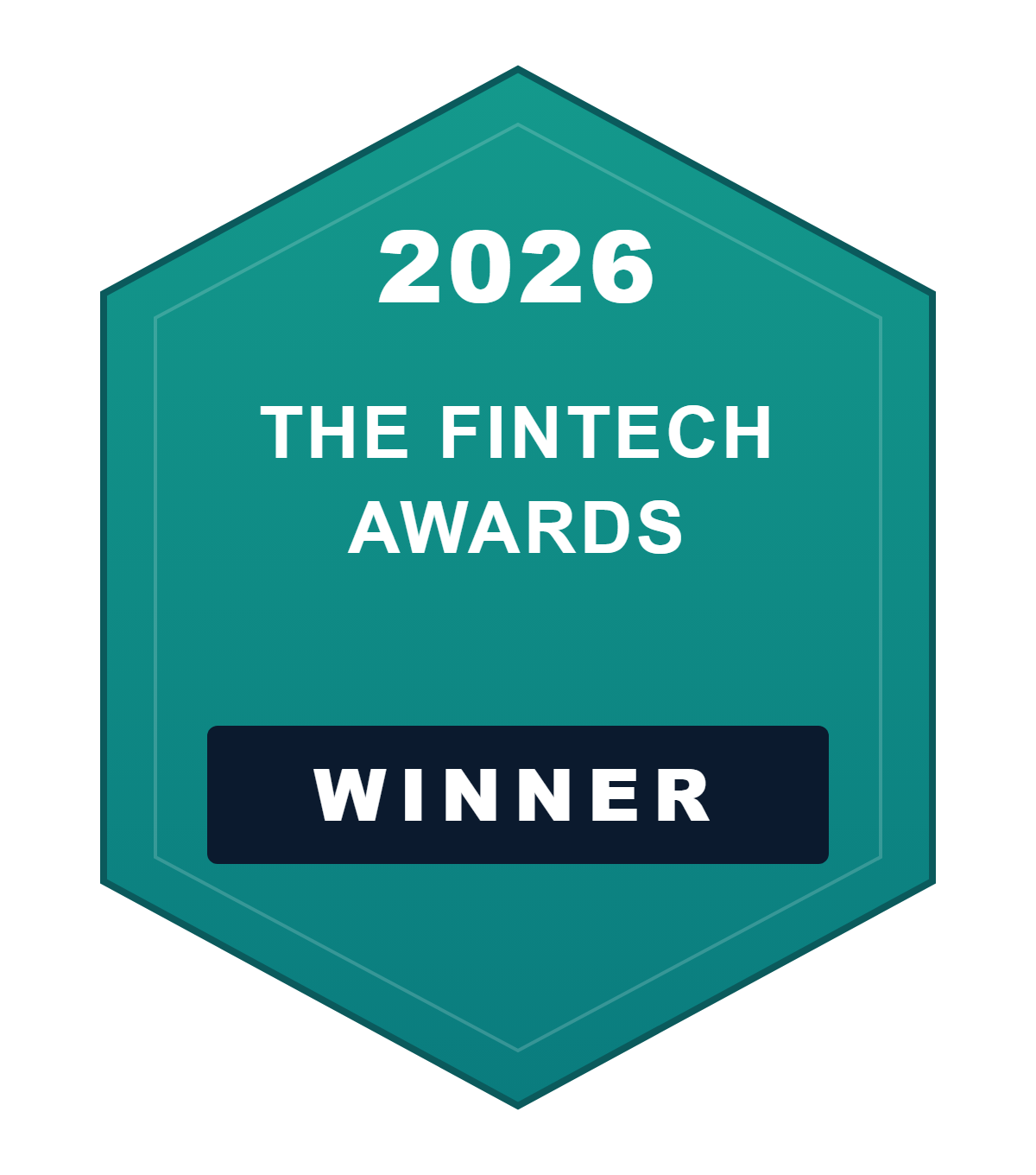 The Cloud Awards 2026 FinTech Awards Winner badge